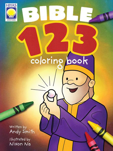 Bible 123 Coloring Book